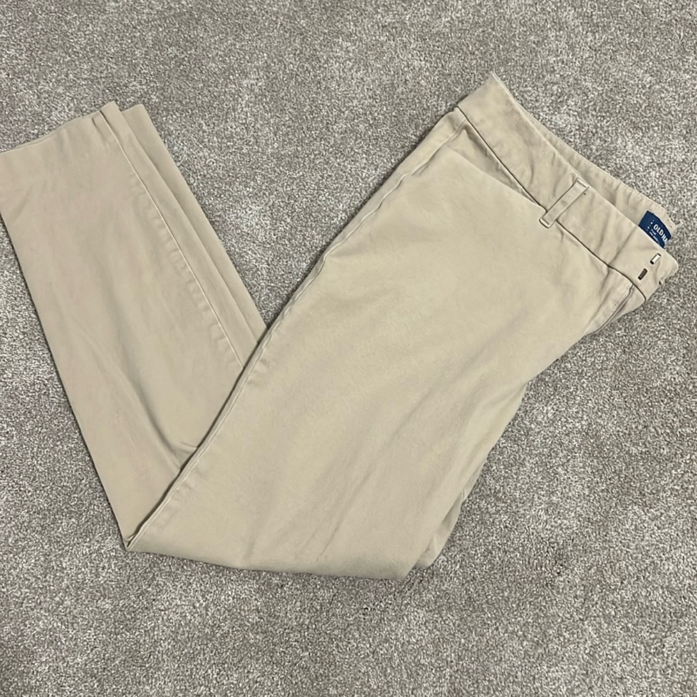 Old navy khaki work pants